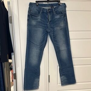 Buffalo David Bitton Straight Blue Jeans